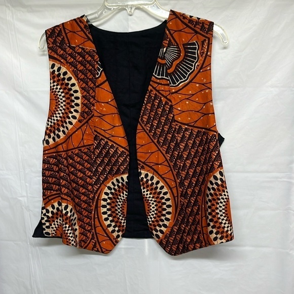 Reversible Vest Boho Bohemian - Picture 1 of 7